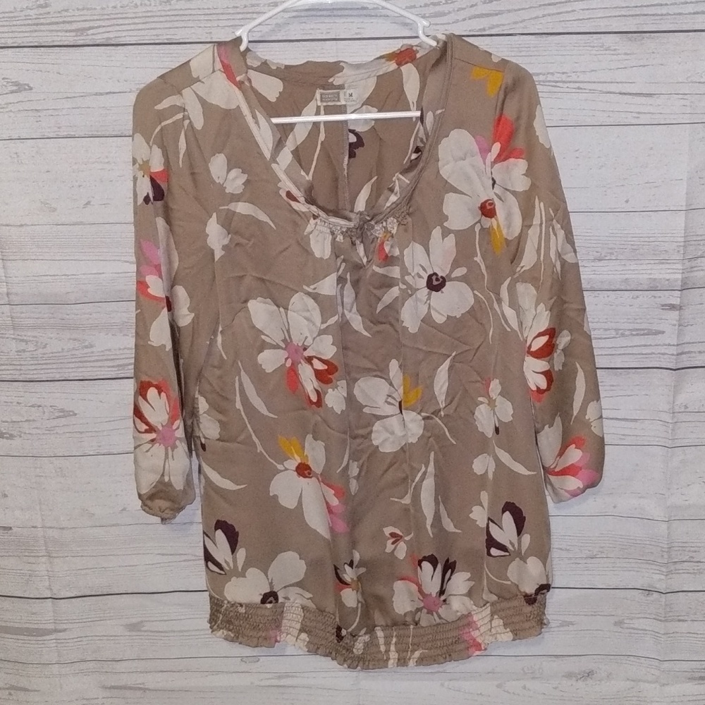 Old Navy Maternity "silky" material floral top